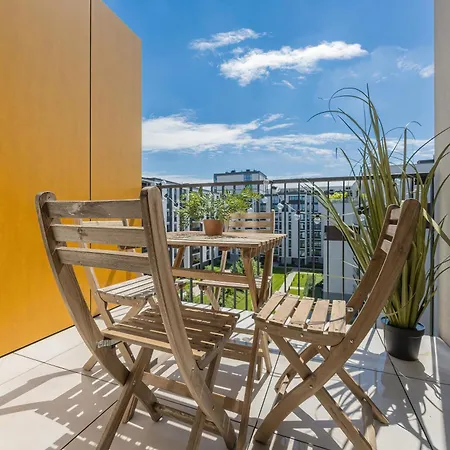Apartmán Zoliborz Lux With Parking And Balcony By Renters Prestige *
